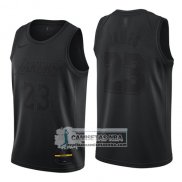 Camiseta Los Angeles Lakers Lebron James MVP Negro