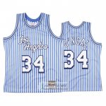 Camiseta Los Angeles Lakers Shaquille O'Neal Mitchell & Ness 1996-97 Azul Blanco