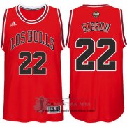 Camiseta Los Bulls Gibson Rojo