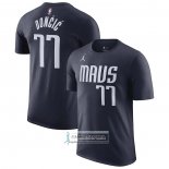 Camiseta Manga Corta Dallas Mavericks Luka Doncic Statement 2022-23 Negro