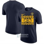 Camiseta Manga Corta Denver Nuggets Negro