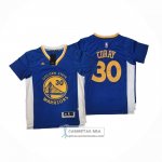 Camiseta Manga Corta Golden State Warriors Icon Curry NO 30 Azul