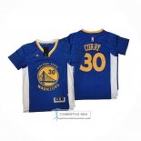 Camiseta Manga Corta Golden State Warriors Icon Curry NO 30 Azul