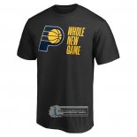 Camiseta Manga Corta Indiana Pacers Whole New Game Negro