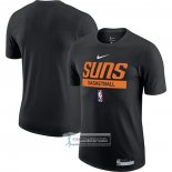 Camiseta Manga Corta Phoenix Suns Practice Performance 2022-23 Negro