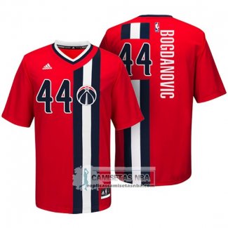 Camiseta Manga Corta Wizards Bojan Bogdanovic Rojo