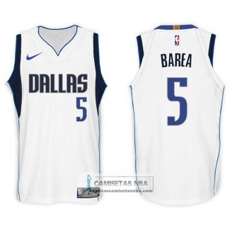 Camiseta Mavericks J.j. Barea 2017-18 Blanco