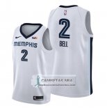 Camiseta Memphis Grizzlies Jordan Bell Association 2019-20 Blanco