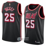 Camiseta Miami Heat Jordan Mickey Classic 2018 Negro