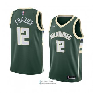 Camiseta Milwaukee Bucks Tim Frazier Icon 2018 Verde