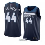 Camiseta Minnesota Timberwolves Anthony Tolliver Icon 2018 Azul