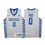 Camiseta NCAA Kentucky Wildcats Fox Blanco