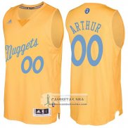 Camiseta Navidad Nuggets Darrell Arthur 2016 Dolado