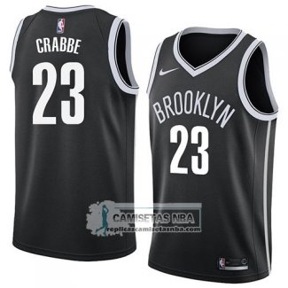 Camiseta Nets Allen Crabbe Icon 2018 Negro