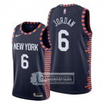 Camiseta New York Knicks Deandre Jordan Ciudad Azul
