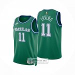Camiseta Nino Dallas Mavericks Kyrie Irving NO 11 Classic 2025-26 Verde