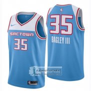 Camiseta Nino Kings Marvin Bagley Iii Ciudad 2018-19 Azul