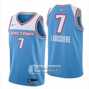 Camiseta Nino Kings Skal Labissiere Ciudad 2018-19 Azul