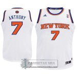 Camiseta Nino Knicks Anthony Blanco
