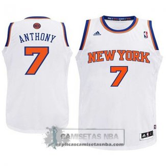Camiseta Nino Knicks Anthony Blanco