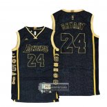 Camiseta Nino Los Angeles Lakers Kobe Bryant NO 24 Negro