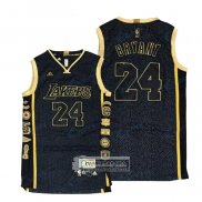 Camiseta Nino Los Angeles Lakers Kobe Bryant NO 24 Negro