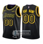 Camiseta Nino Los Angeles Lakers Personalizada 2017-18 Negro