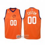 Camiseta Nino Phoenix Suns Personalizada Statement 2020-21 Naranja