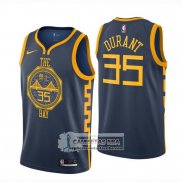 Camiseta Nino Warriors Kevin Durant Ciudad 2018-19 Negro