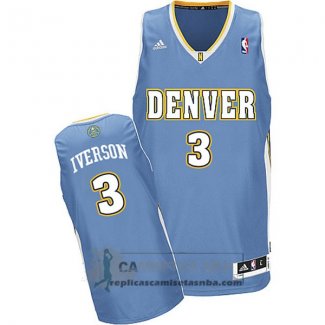 Camiseta Nuggets Iverson Azul