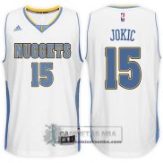 Camiseta Nuggets Jokic Blanco