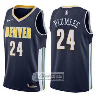 Camiseta Nuggets Mason Plumlee Icon 2017-18 Azul