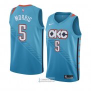 Camiseta Oklahoma City Thunder Markieff Morris Ciudad 2018-19 Az