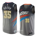 Camiseta Oklahoma City Thunder Pj Dozier Ciudad 2018 Gris