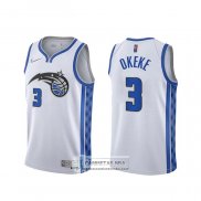 Camiseta Orlando Magic Chuma Okeke Earned 2020-21 Blanco