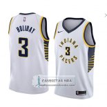 Camiseta Pacers Aaron Holiday Association 2018 Blanco