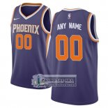 Camiseta Phoenix Suns 2017-18 Personalizada Violeta