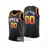 Camiseta Phoenix Suns Personalizada Statement 2024-25 Negro