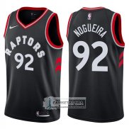 Camiseta Raptors Lucas Nogueira Statement 2017-18 Negro