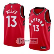 Camiseta Raptors Malcolm Miller Icon 2018 Rojo