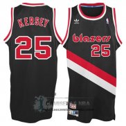 Camiseta Retro Blazers Kersey Negro