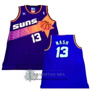 Camiseta Retro Suns Nash Purpura