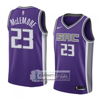 Camiseta Sacramento Kings Ben Mclemore Icon 2018 Violeta