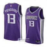 Camiseta Sacramento Kings Georgios Papagiannis Icon 2018 Violeta