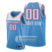 Camiseta Sacramento Kings Willie Cauley-Stein Ciudad Edition Azul
