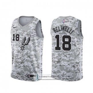 Camiseta San Antonio Spurs Marco Belinelli Earned Camuflaje