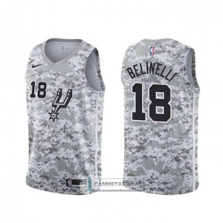 Camiseta San Antonio Spurs Marco Belinelli Earned Camuflaje