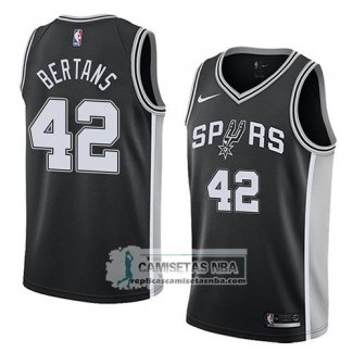 Camiseta Spurs Davis Bertans Icon 2018 Negro