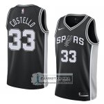 Camiseta Spurs Matt Costello Icon 2018 Negro