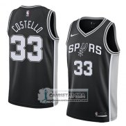 Camiseta Spurs Matt Costello Icon 2018 Negro